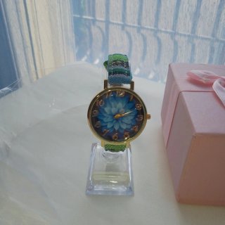 Orologio donna con quadrante floreale