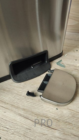 Papelera de Cocina, Cubo de Pedal de 20 L