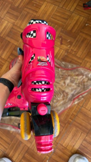 Patines Rayo McQueen 3 Ruedas talla 30-33