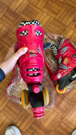 Patines Rayo McQueen 3 Ruedas talla 30-33