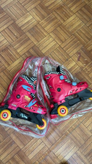 Patines Rayo McQueen 3 Ruedas talla 30-33