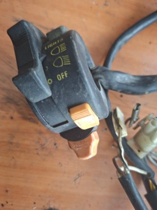 Llave de luces moto/coche