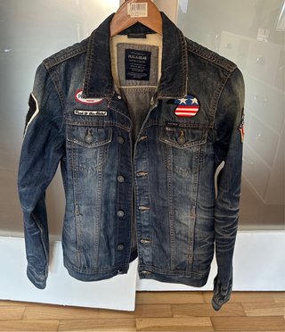 Chaqueta tejana Pull&Bear azul