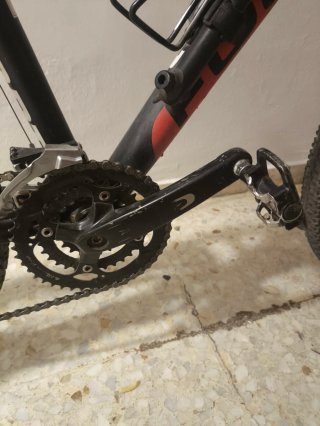 Bicicleta MTB 26 Negra y Roja