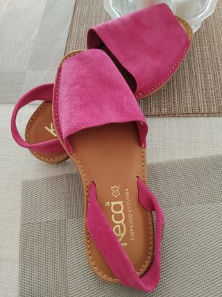 Sandalias Keca rosa ante