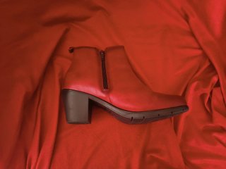 Botines rojos T37