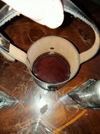 Porta fiaschette vintage fine anni '40