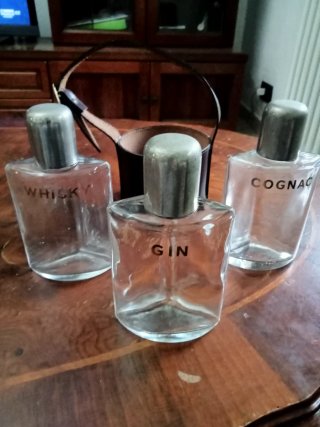 Porta fiaschette vintage fine anni '40