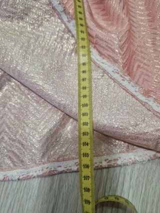 Vestido barroco rosa talla 8-12 años