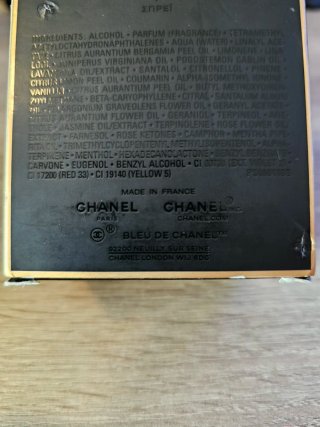 BLEU de CHANEL PARIS L'EXCLUSIF Parfum 100ml