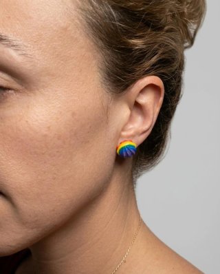 Pendientes personalizados feria y orgullo