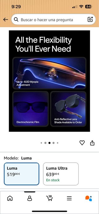 Gafas VITURE Luma AR/XR