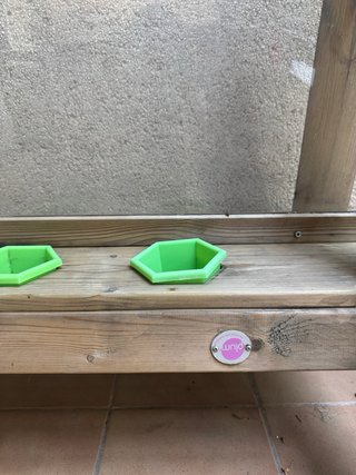 Pizarra de madera exterior Plum