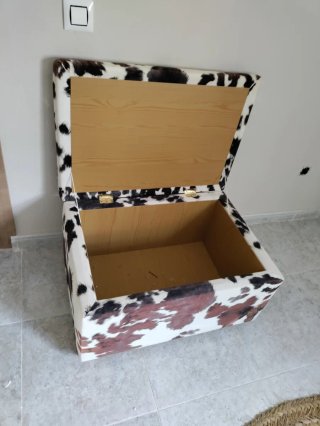 Cómoda de madera con 7 cajones