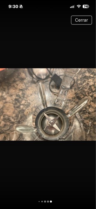 Vaso de batidora de vidrio cecotec