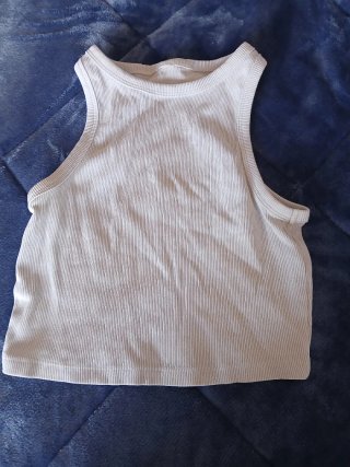 Top blanco tirantes