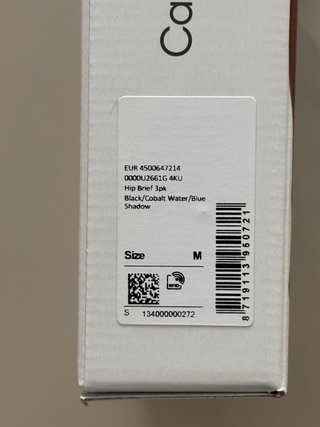 Calvin Klein Pack 3 Calzoncillos Talla M