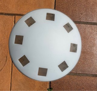 Plafón de techo rosca