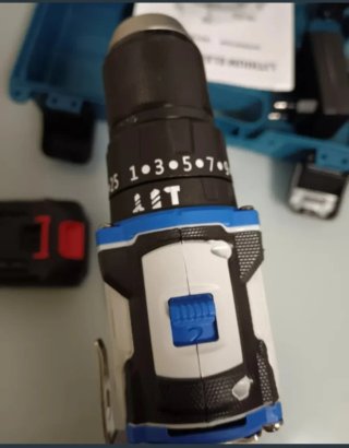 Taladro Atornillador Inalámbrico (2 Baterías)