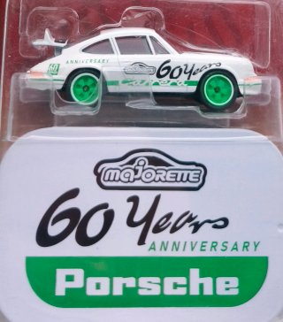 PORSCHE 911 CARRERA RS 2.7 MAJORETTE 60 ANIVERSARY