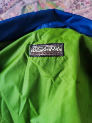 Gilet Napapijri blu e verde