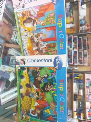 OFERTAZO.  2 Puzzles Disney Clementoni Super Color