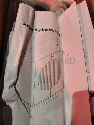 Aparador con puertas redondas con persianas Tribesigns