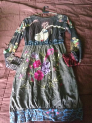 Vestido Desigual Talla L Una 38 +-