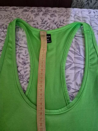 Camiseta tirantes SHEIN verde XL