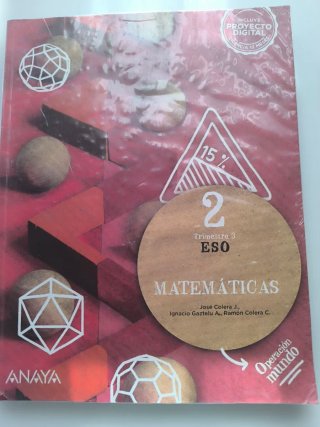 Matemáticas 2o de ESO