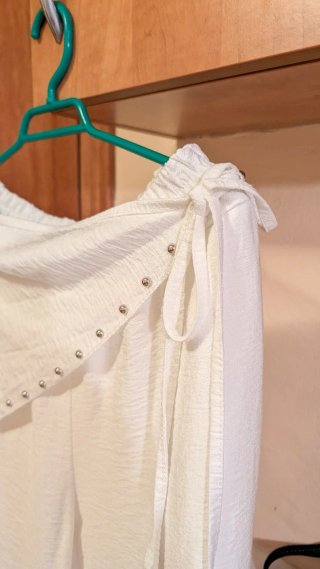 Pantalones blancos talla única