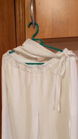 Pantalones blancos talla única