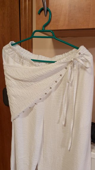 Pantalones blancos talla única