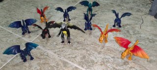 Lote 11 dragones pequeños Playmobil