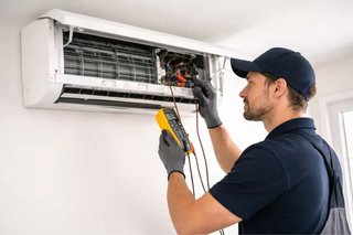 Tecnico aire acondicionado instalación reparación