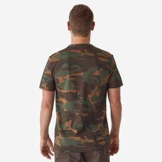 Camiseta Manga Corta Caza Hombre Solognac Resistente x3