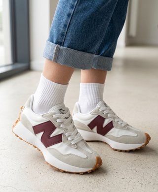 New Balance U327 Beige/Bianco nuove mai usate