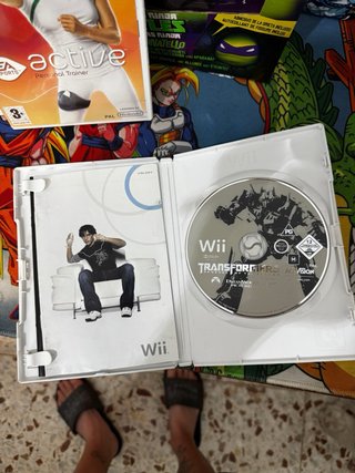 Lote 4 Juegos Nintendo Wii: Mario & Sonic, Transfo