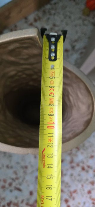 Jarrón Decorativo Cerámica 50cm