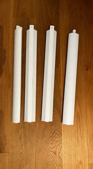 Mesa despacho Tingby IKEA Blanca Medidas 90x180