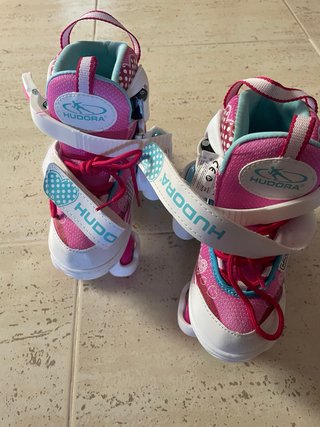 Patines Decathlon Rosas Talla Ajustable