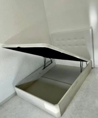 ✅Canapé abatible reforzado canape de madera. Envío