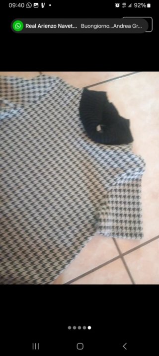 Vestito Zara fantasia pied de poule
