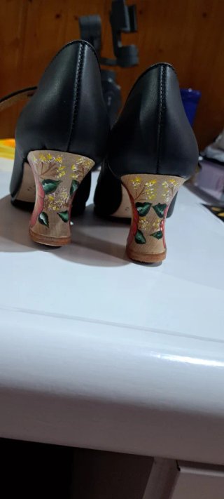 Zapatos Flamenco Gladis Negros