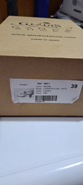 Zapatos Flamenco Gladis Negros
