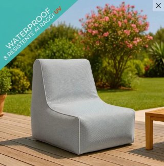 Divanetto gonfiabile per outdoor