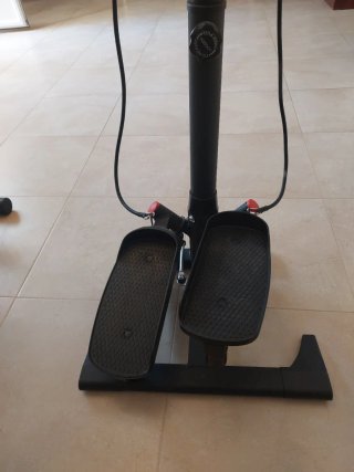Stepper con barra y cintas elásticas