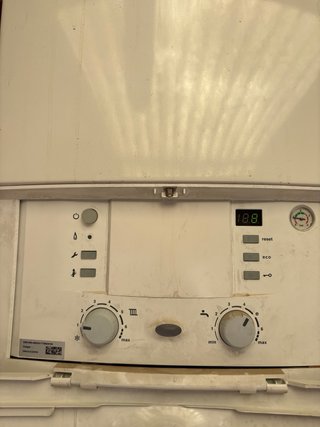 Caldera Junkers Blanca