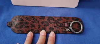 Pulsera Tous Cuero Leopardo