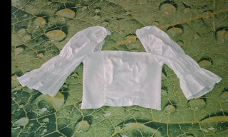 T36, Sybilla, top/blusa elástico manga abullonada